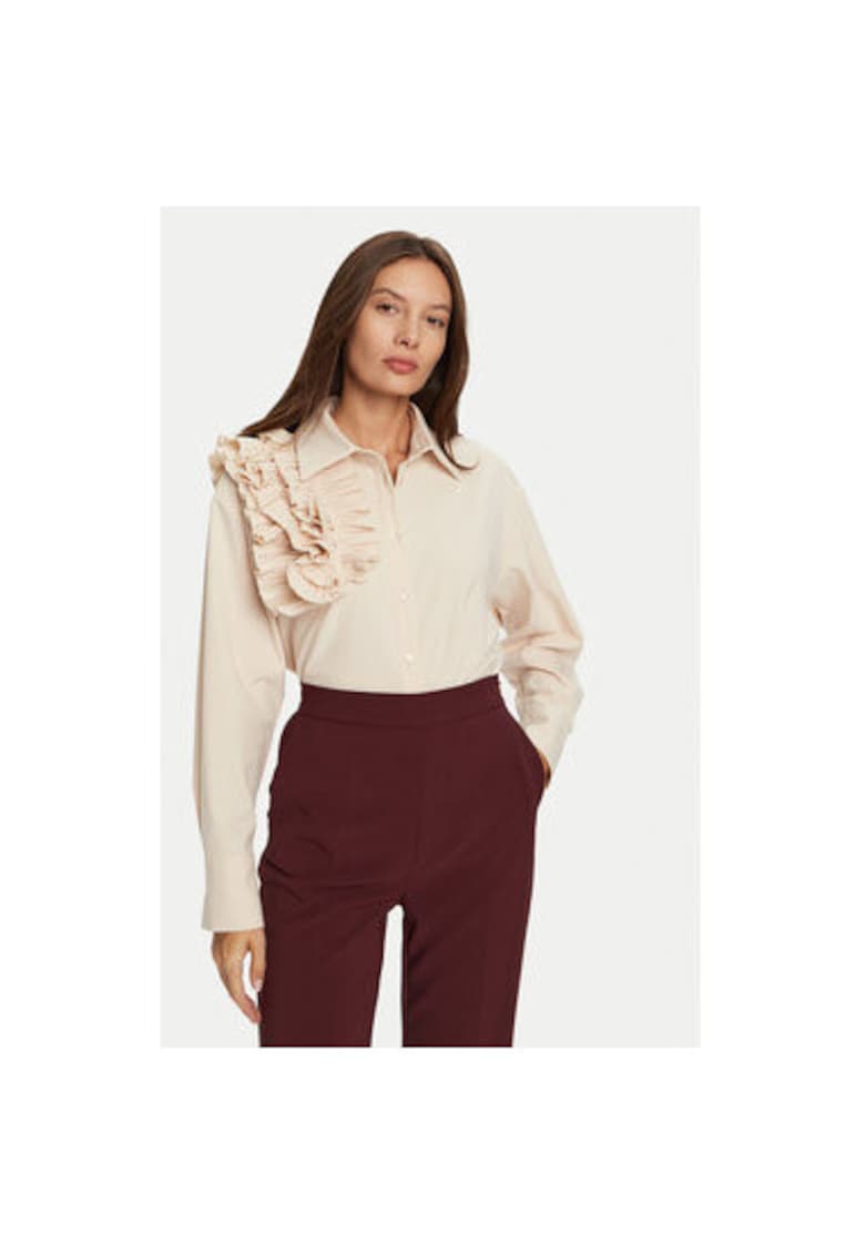 Camasa dama -  304912900 - Poliester/Viscoza - Bej Camasa dama -  304912900 - Poliester/Viscoza - Bej