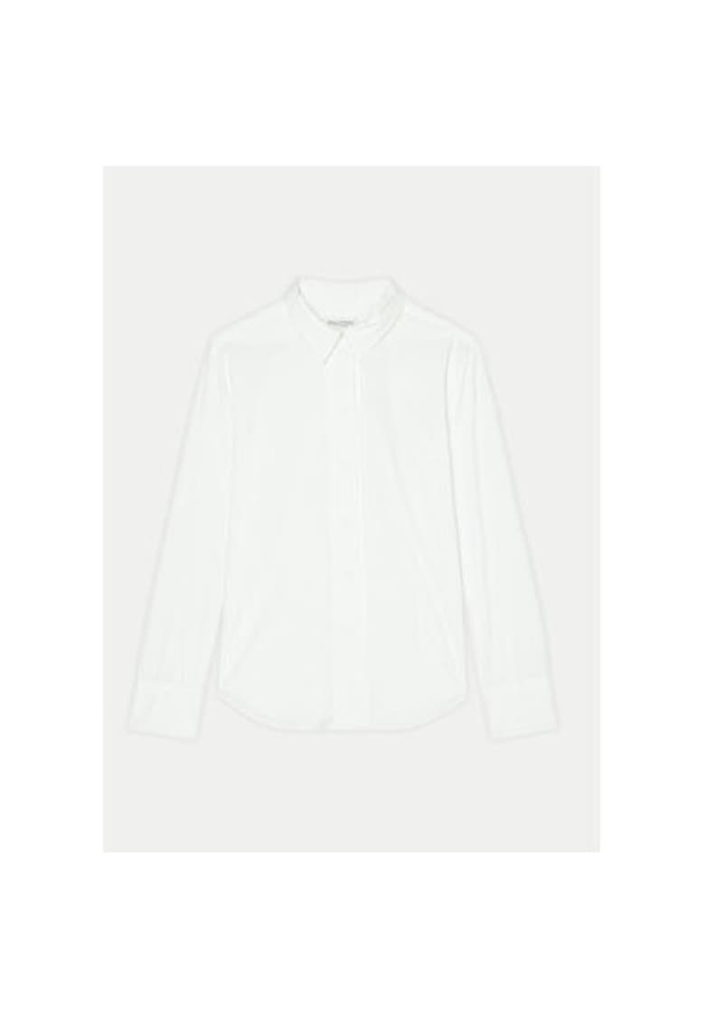 Camasa dama - 304171291 - Bumbac - Alb