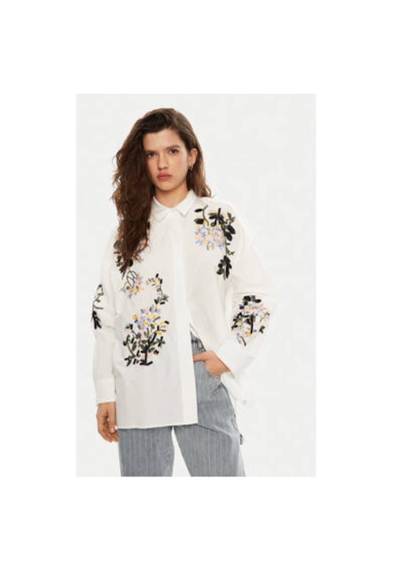 Camasa dama -  304891304 - Bumbac - Alb