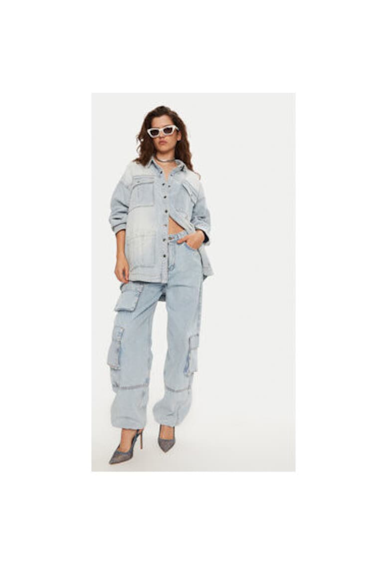 Camasa dama - 304213991 - Bumbac - Albastru Camasa dama - 304213991 - Bumbac - Albastru