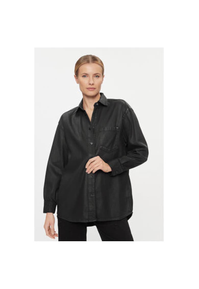 Camasa Dama - 303438425 - Bumbac - Negru Camasa Dama - 303438425 - Bumbac - Negru