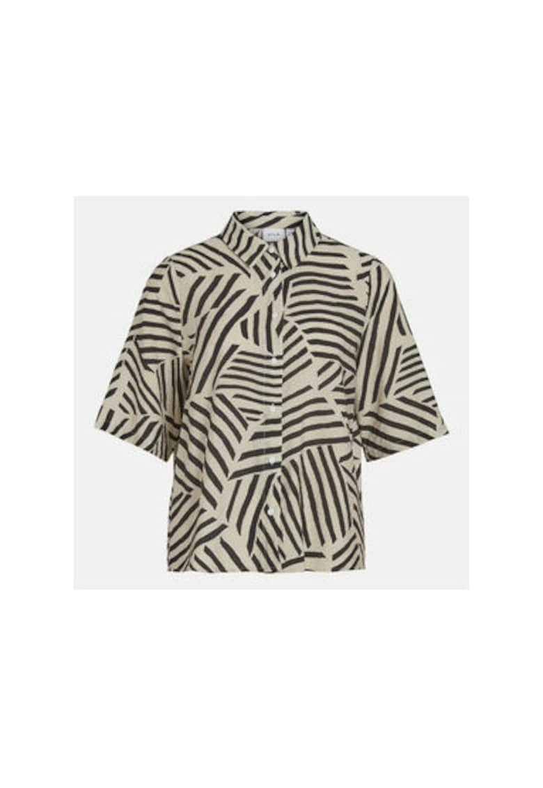 Camasa dama - 304436727 - Viscoza/Poliester - Bej