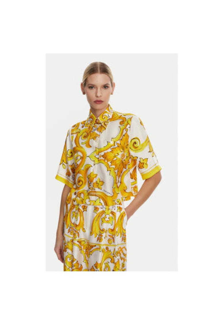 Camasa Dama - 305315403 - Matase - Galben Camasa Dama - 305315403 - Matase - Galben