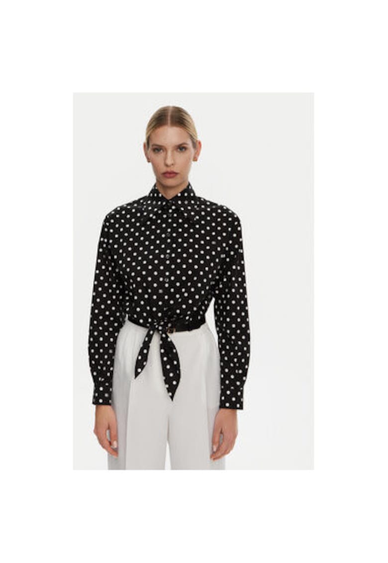 Camasa Dama - 305315410 - Bumbac - Elastan - Negru Camasa Dama - 305315410 - Bumbac - Elastan - Negru