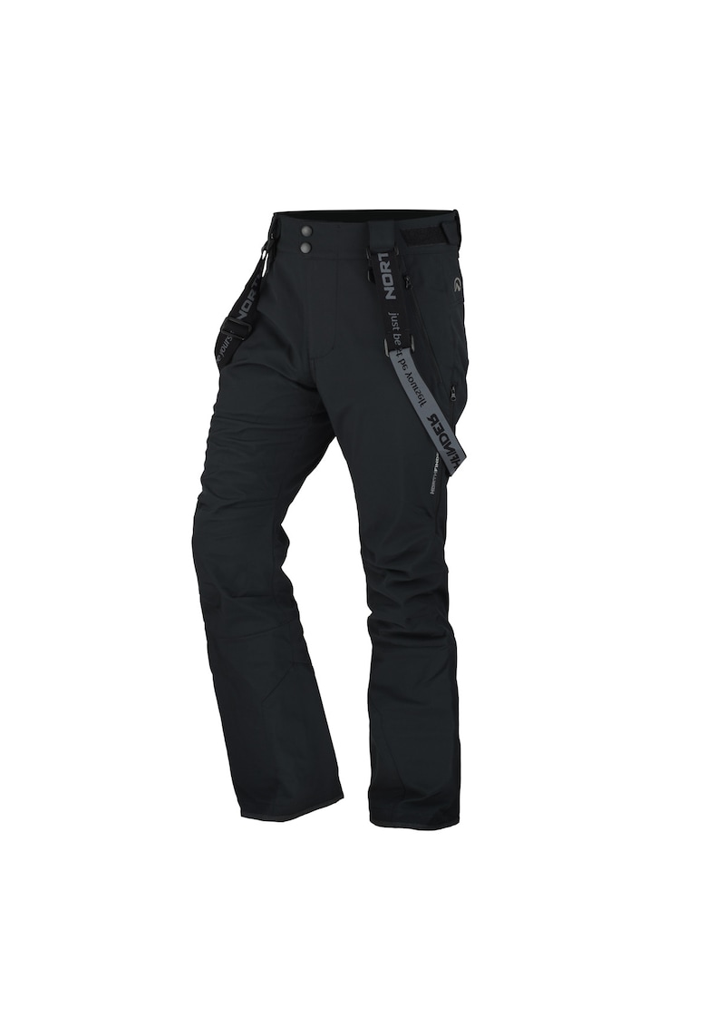 Pantaloni schi softshell elastic 3L 5K/5K pentru barbati Loxley black