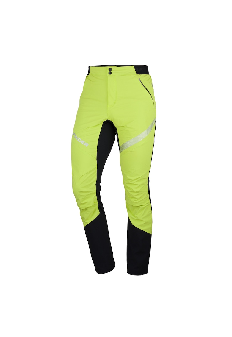 Pantaloni schi de tura Polartec®PowerStretchPro barbati Derese 2 - Negru/Multicolor