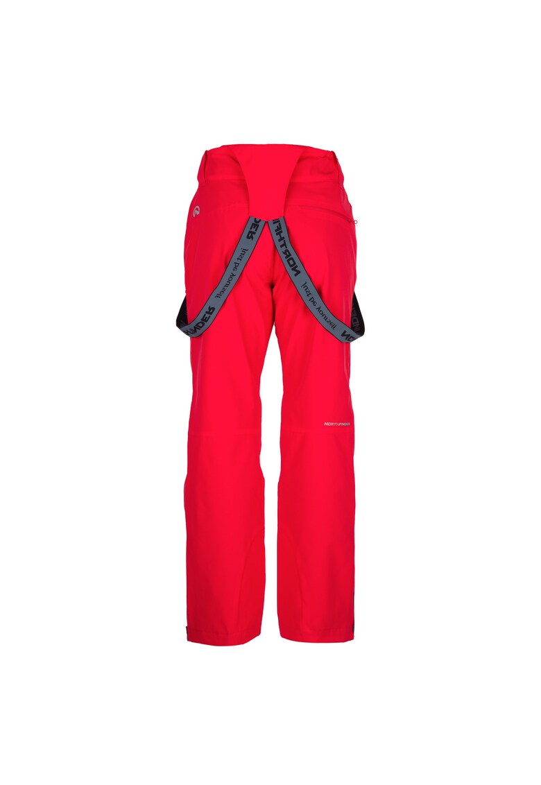 Pantaloni schi 5K/5K barbati Wilfred - Rosu
