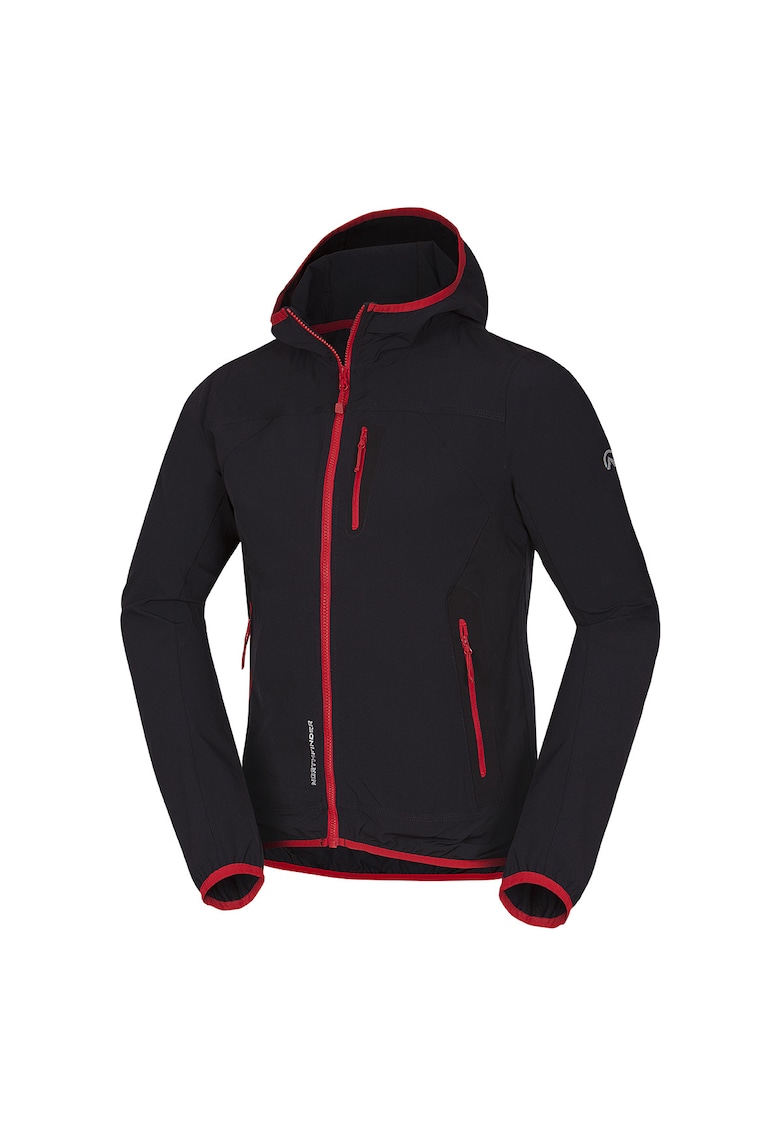 Men's softshell jacket active CASE - Negru