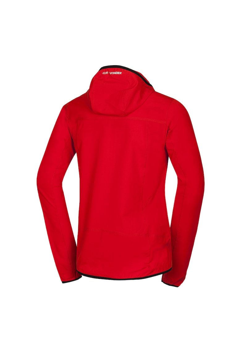 Men's softshell jacket active CASE - Rosu