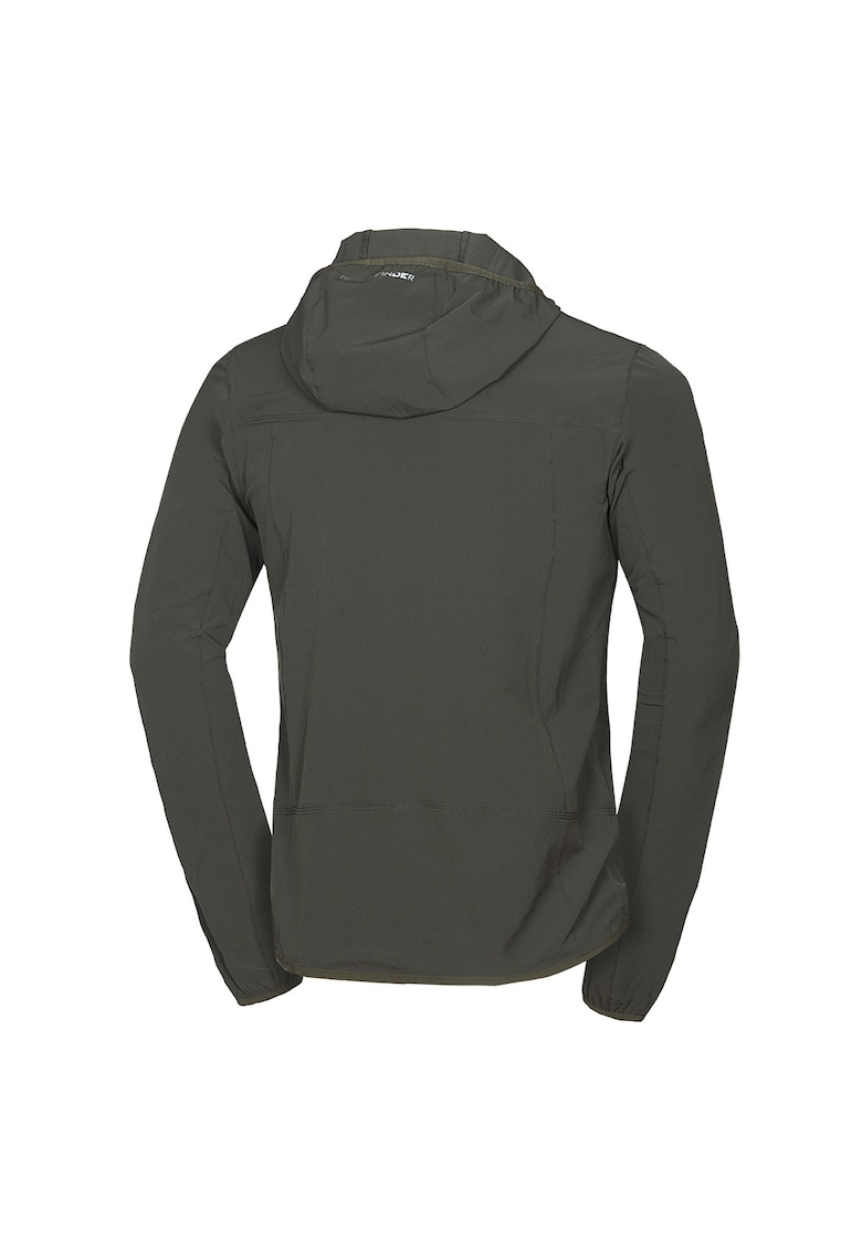 CASE – jacheta de drumetie softshell pentru barbati - Verde masliniu inchis