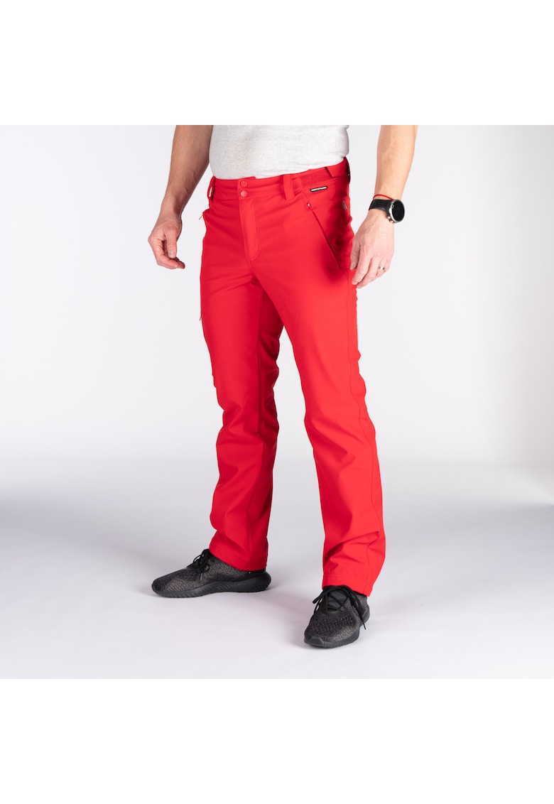Pantaloni softshell 3L pentru barbati 10K/5K Ginemon - Rosu