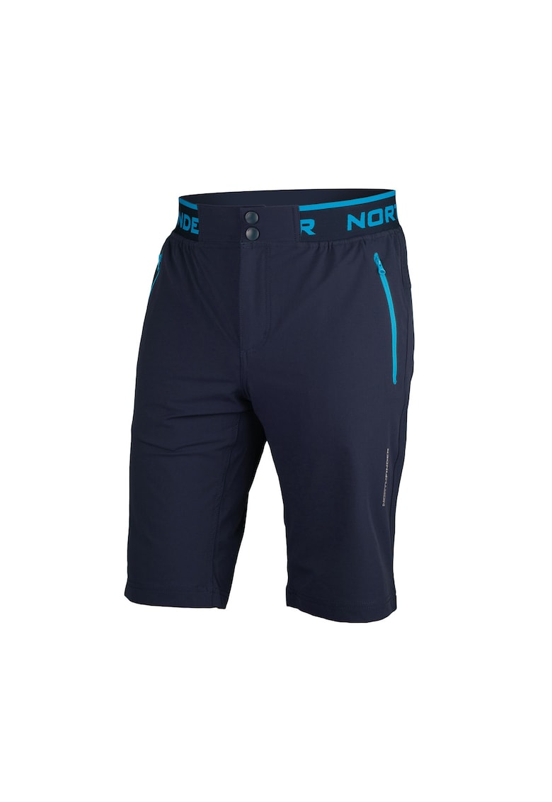 Pantaloni scurti cu talie elastica pentru barbati Roberto - Bleumarin inchis