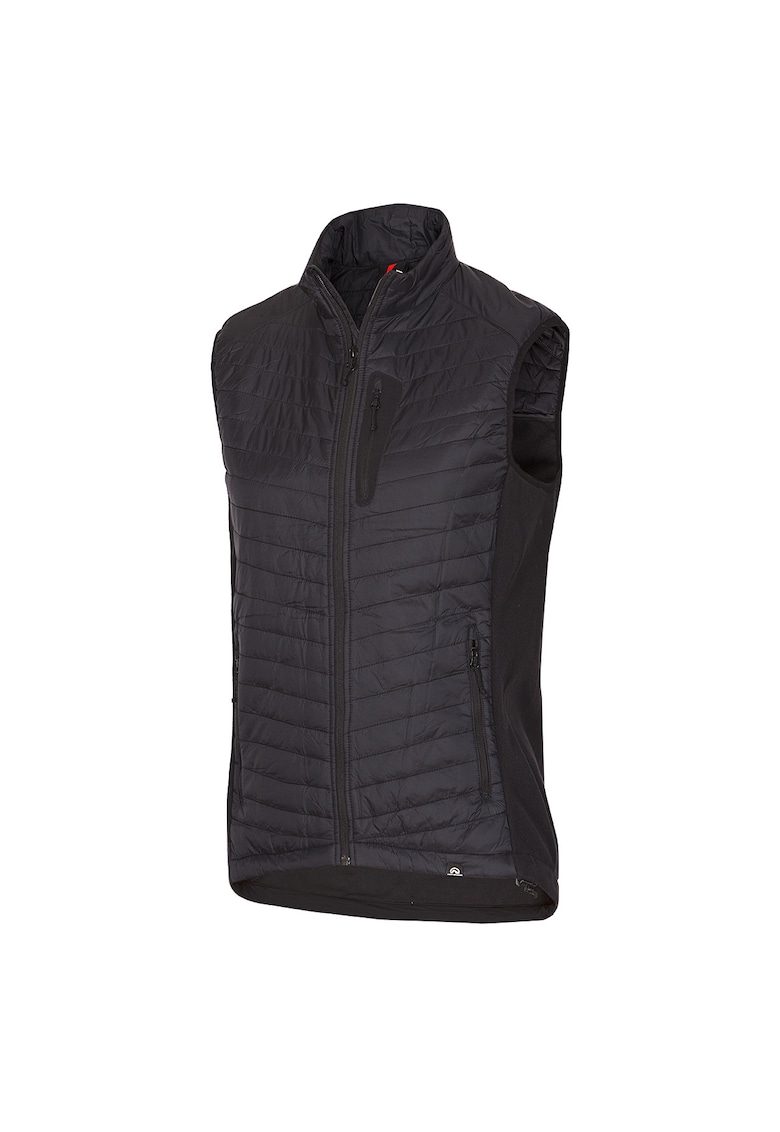 Vesta hibrida outdoor cu croiala clasica pentru barbati Zayna - Negru