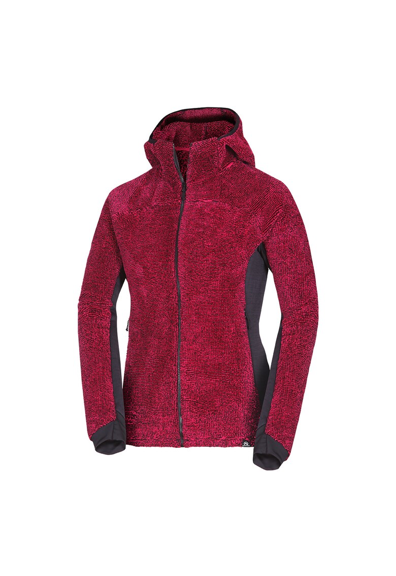 Fleece cu gluga si tehnologie antipiling dama Carlene
