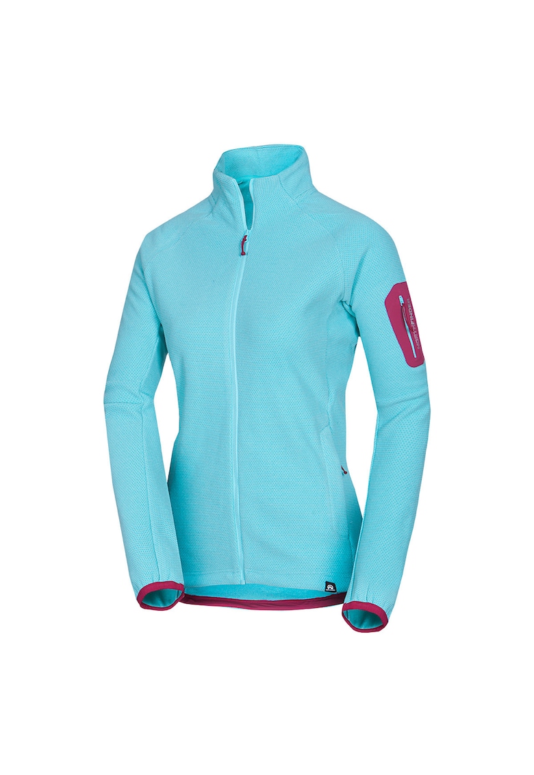 Bluza dama din Polar fleece pentru trekking Cevedale