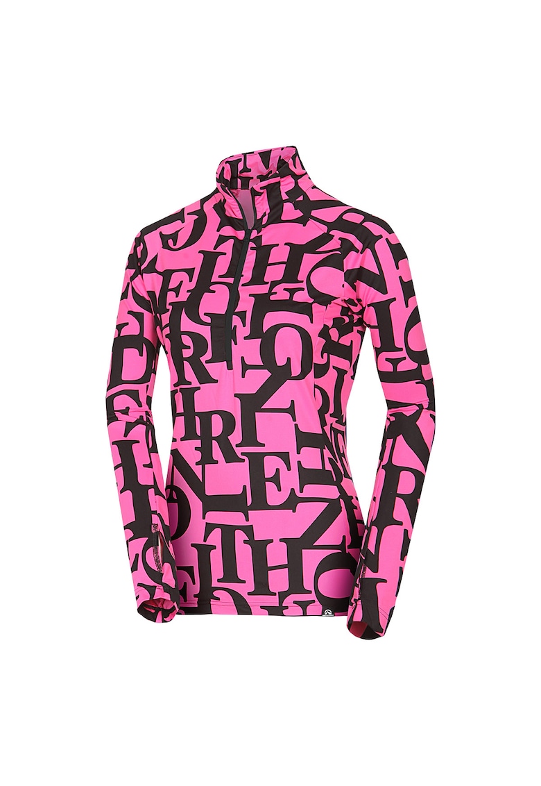 Northfinder LORIE – bluza fleece de schi pentru femei - Roz Model