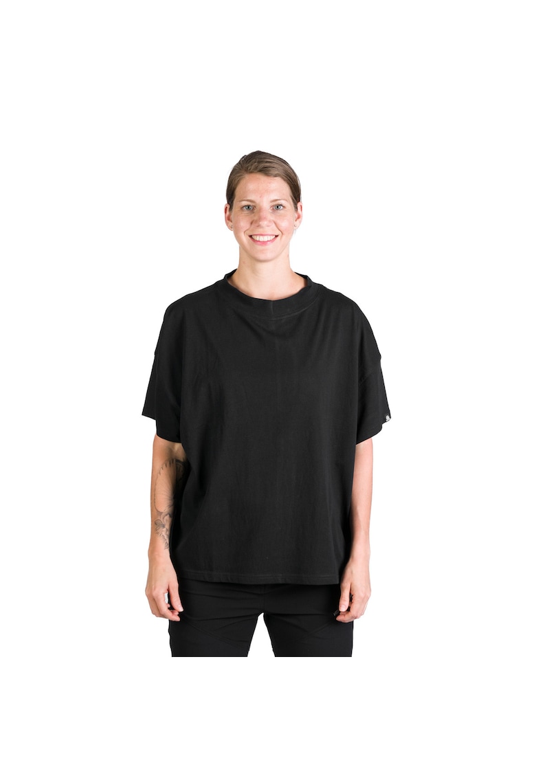 Tricou oversize din bumbac pentru femei Judy black