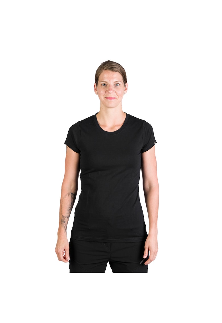 Tricou din bumbac pentru femei Sheila - Negru