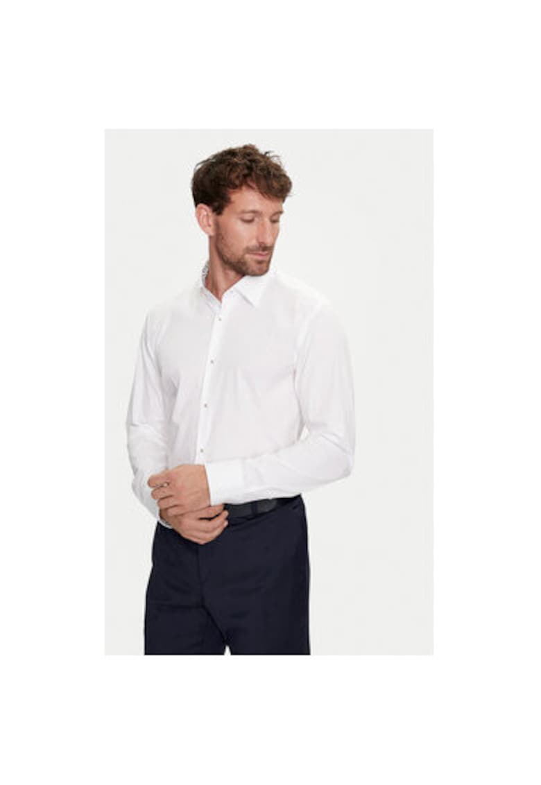 Camasa barbati - 303674847 - Bumbac - Alb