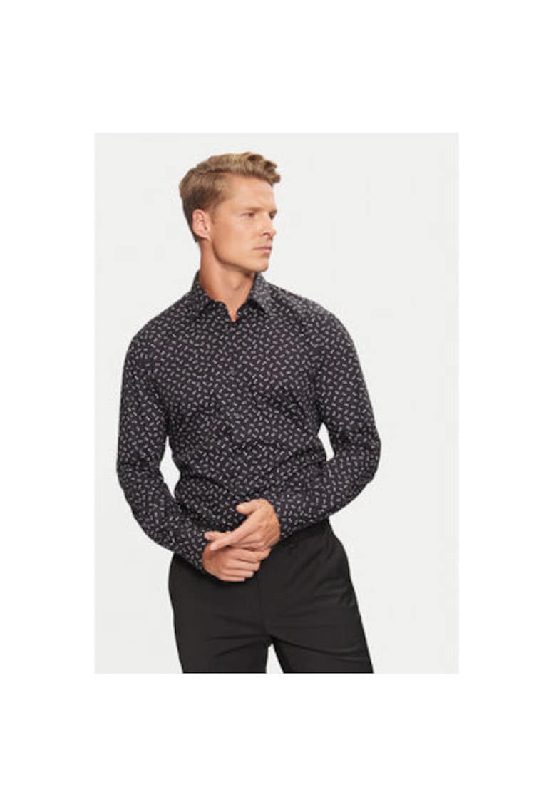 Camasa barbati - 304239977 - Bumbac - Negru