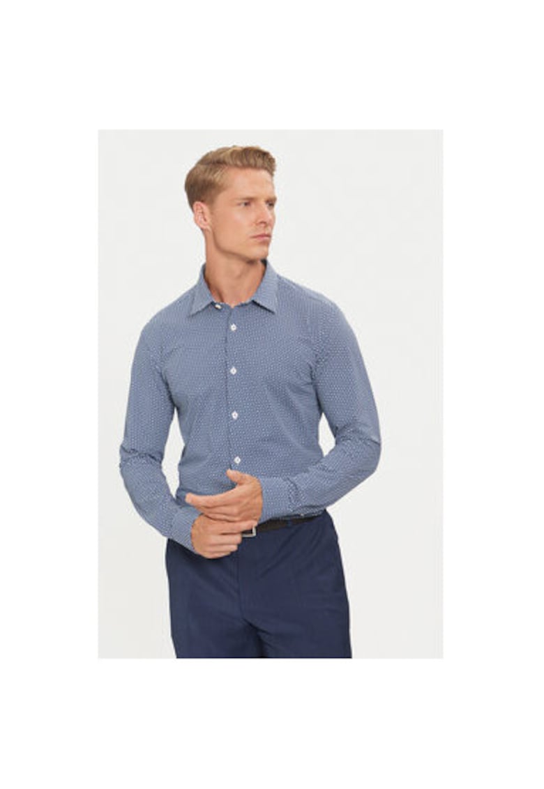 Camasa barbati - 304237812 - Poliamida - Albastru