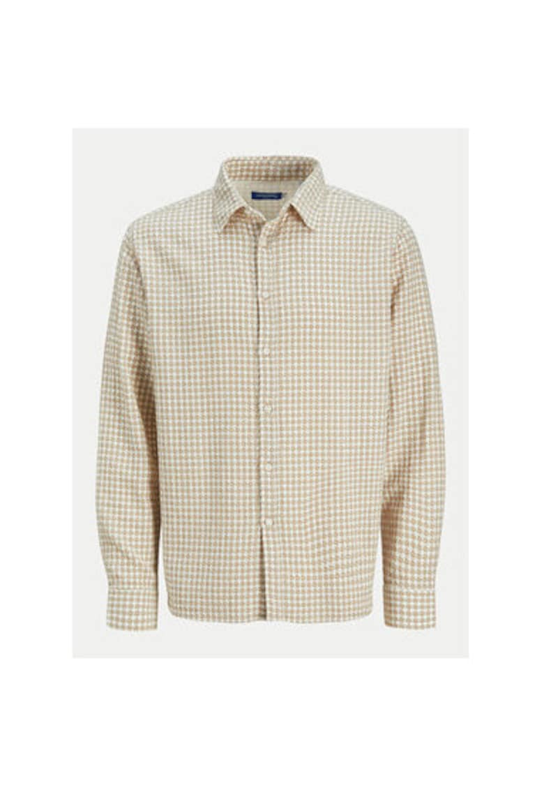 Camasa barbati - 304376900 - Bumbac - Bej