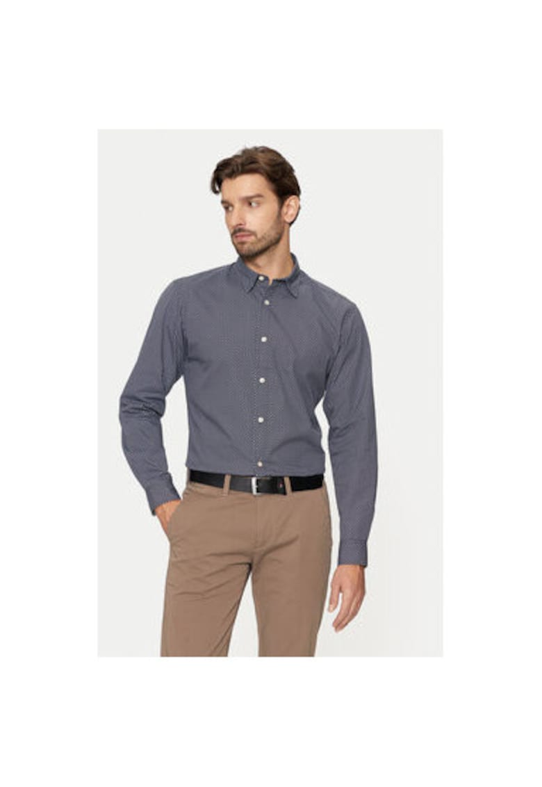 Camasa barbati -  304372919 - Bumbac/Poliester - Negru