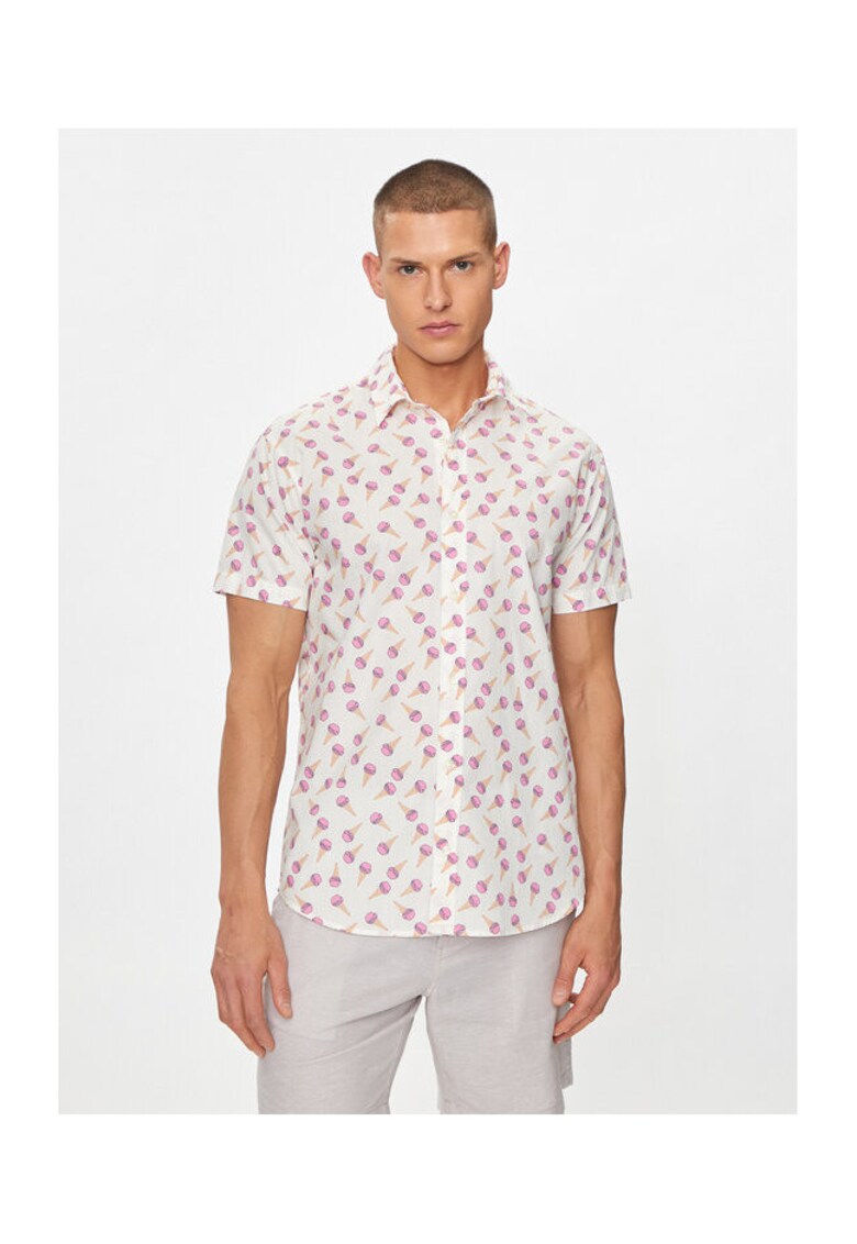 Camasa barbati - 303310936 - Bumbac - Multicolor - Multicolor