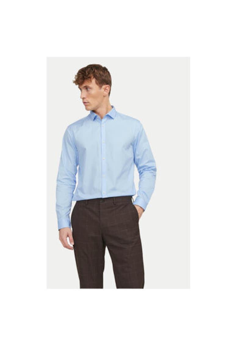 Camasa barbati - 304196232 - Bumbac - 2XL INTL - Albastru