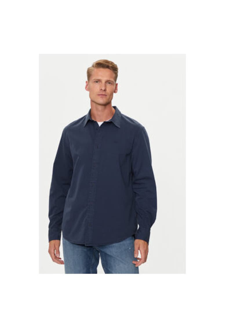 Camasa barbati - 304288081 - Bumbac - Albastru