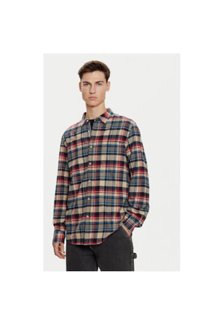 Camasa barbati - 304554247 - Bumbac - Multicolor