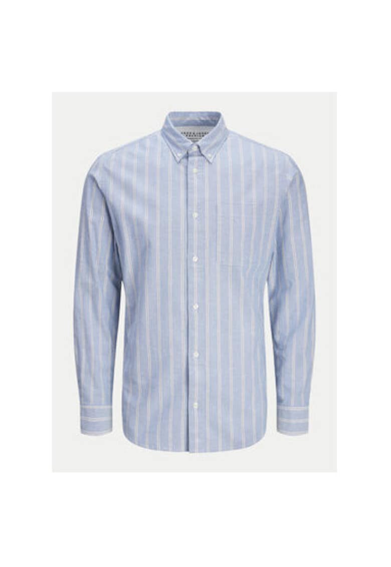 Camasa barbati -  304516085 - Bumbac organic - L INTL - Albastru