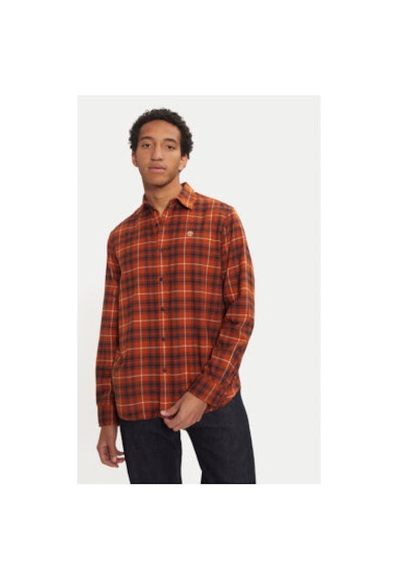 Camasa barbati - 304465413 - Bumbac - Portocaliu - Portocaliu