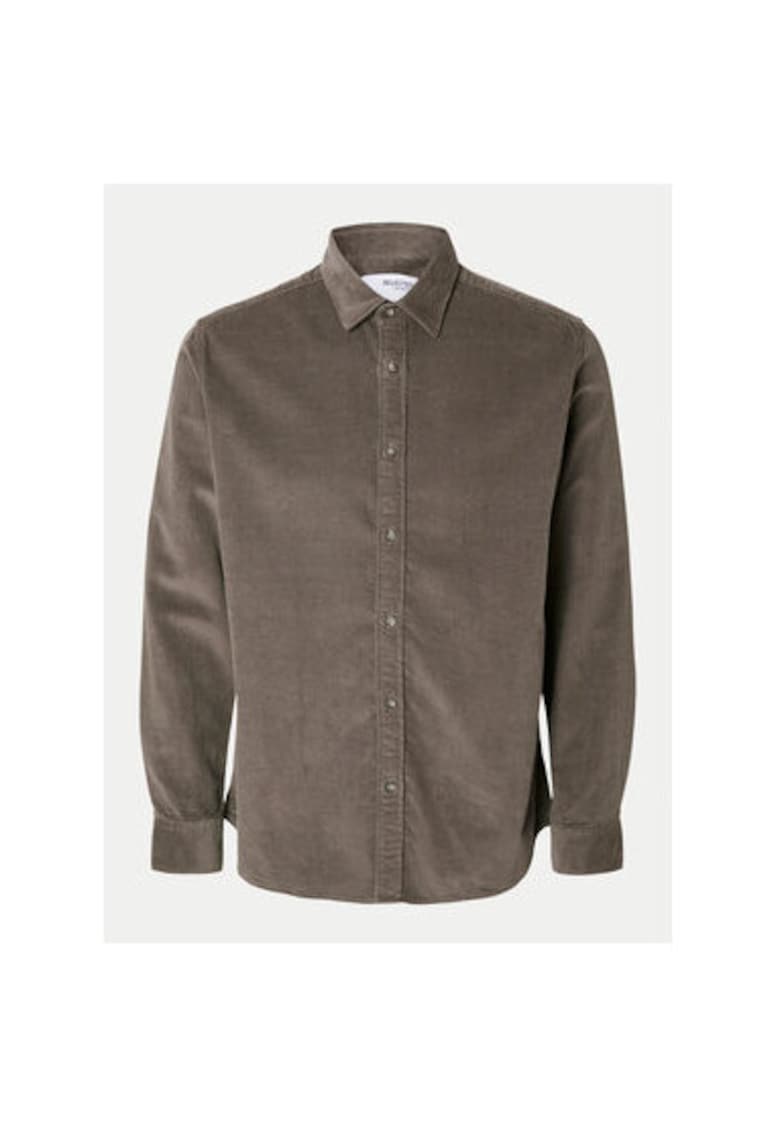 Camasa barbati - 304511998 - Bumbac/Bumbac - Gri - Gri