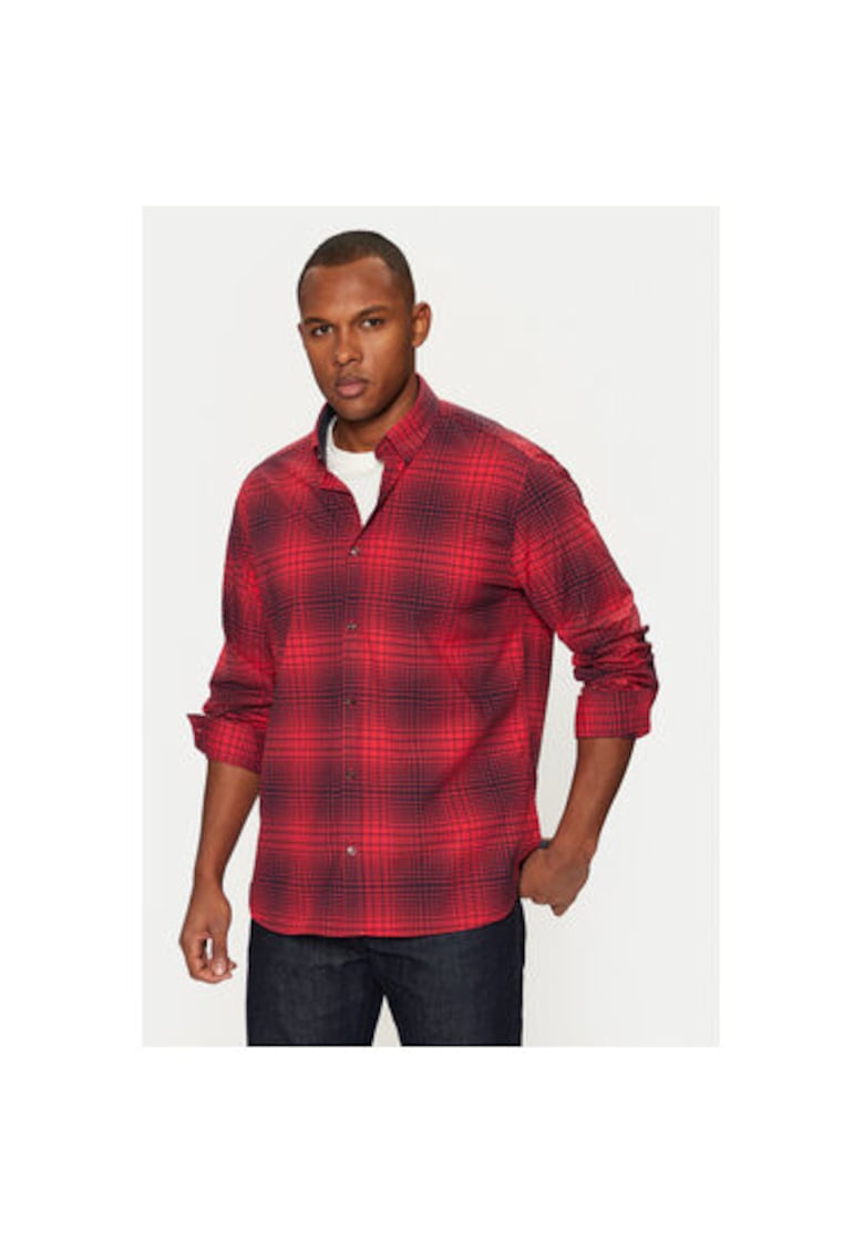 Camasa barbati - 304369636 - Bumbac - Negru - Negru