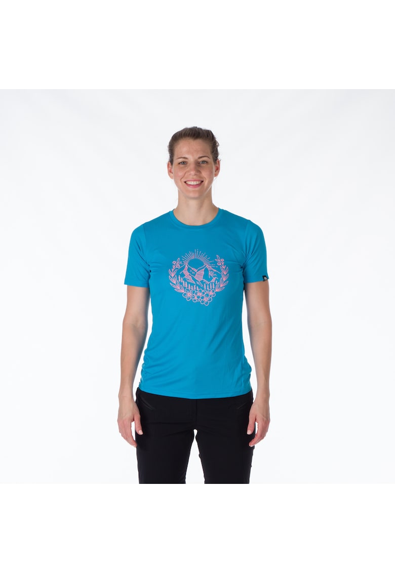 Tricou de dama confortabil usor cambrat Mildred royalblue