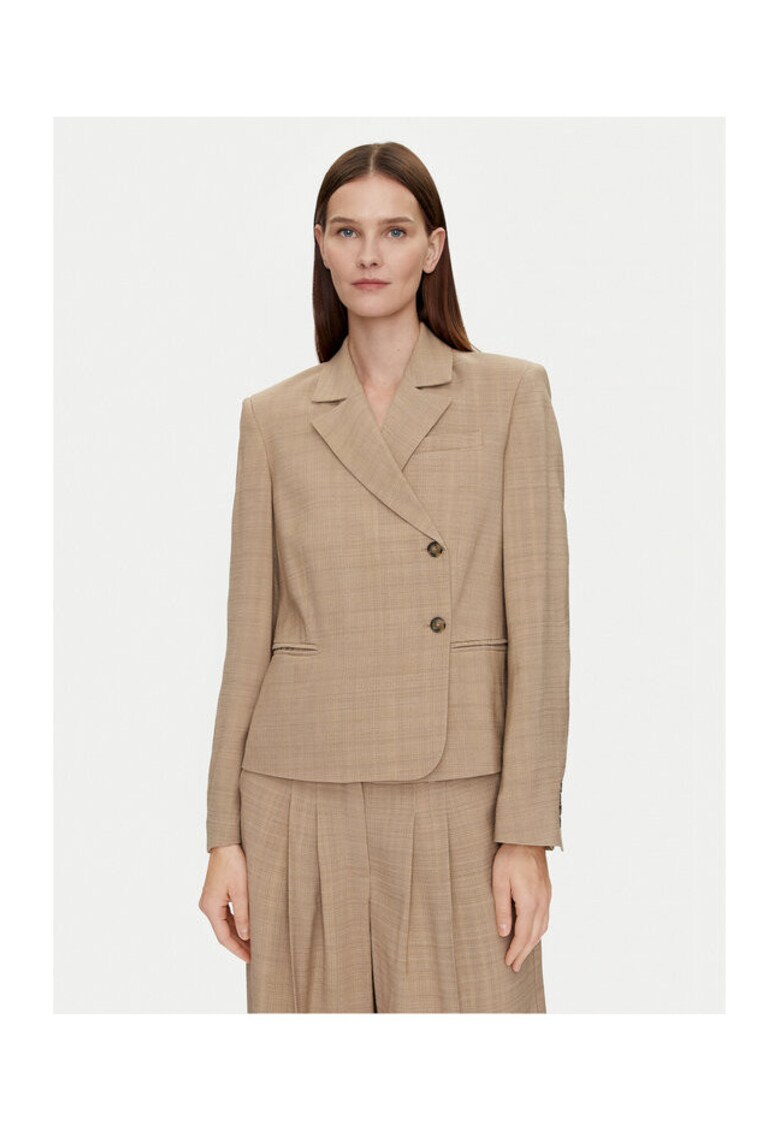 Sacou dama - 303702854 - Viscoza - Bej - Bej