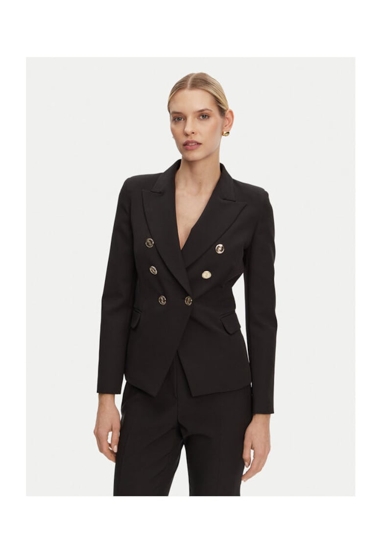 Sacou dama - 305291554 - Poliester - Negru - Negru