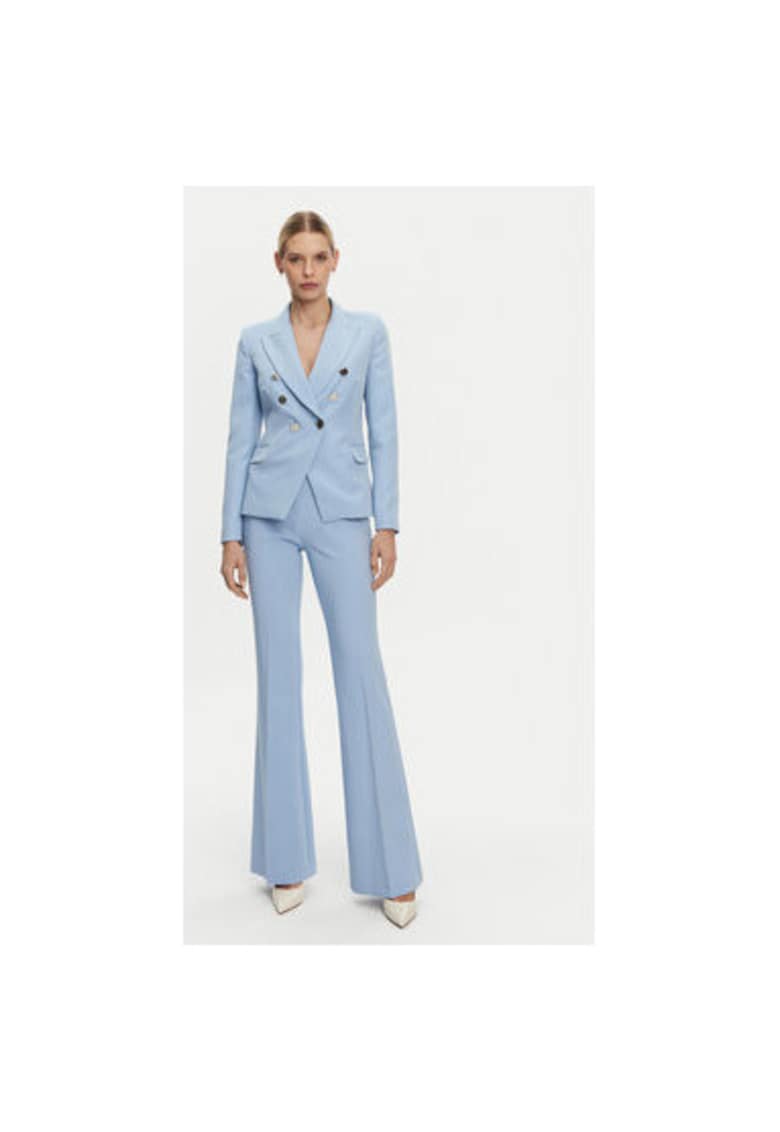 Sacou dama - 305291585 - Poliester - Albastru - Albastru