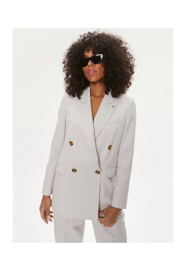 Sacou dama - 303808952 - Lana/Poliester - Gri - Gri