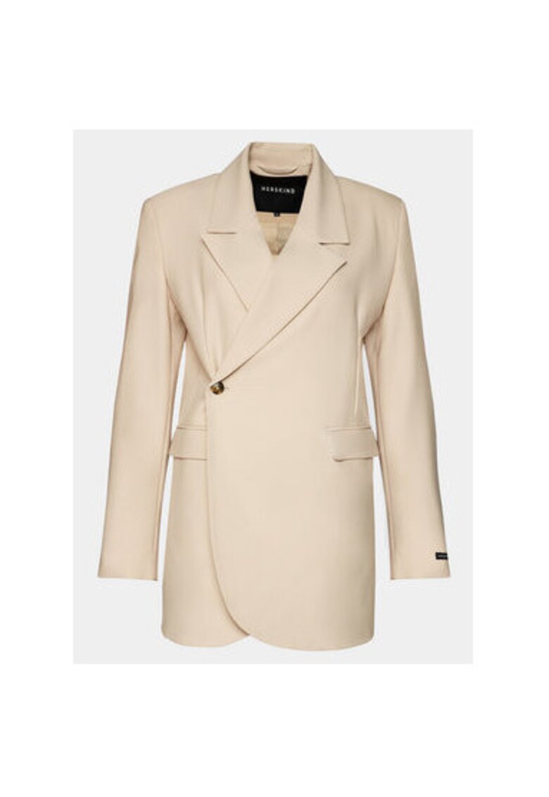 Sacou dama -  303541217 - Poliester/Lana - Bej