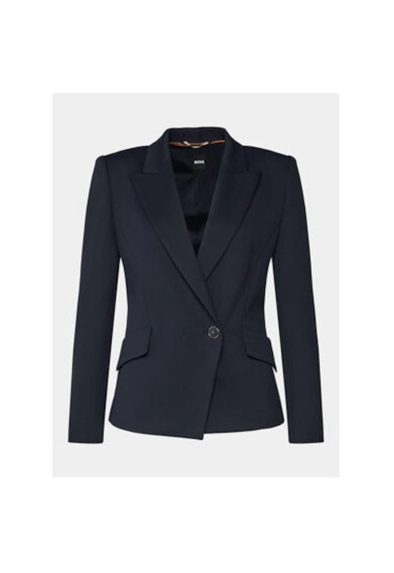 Sacou dama - 303659950 - Poliamida/Bumbac - Albastru Sacou dama - 303659950 - Poliamida/Bumbac - Albastru