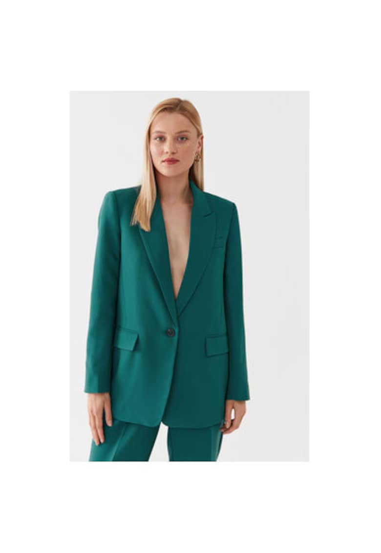 Sacou dama -  302996438 - Poliester reciclat/Viscoza - Verde