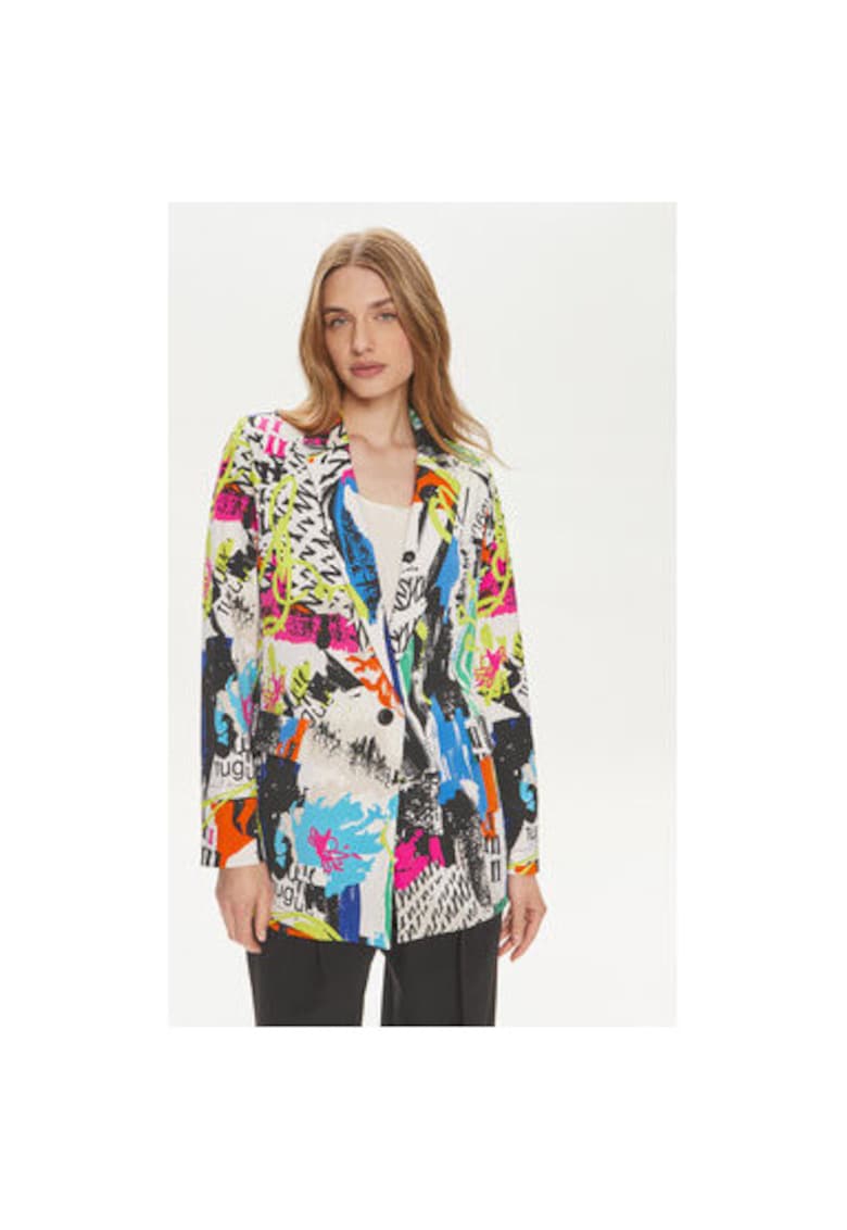 Sacou dama - 303838904 - Poliester - Multicolor - Multicolor