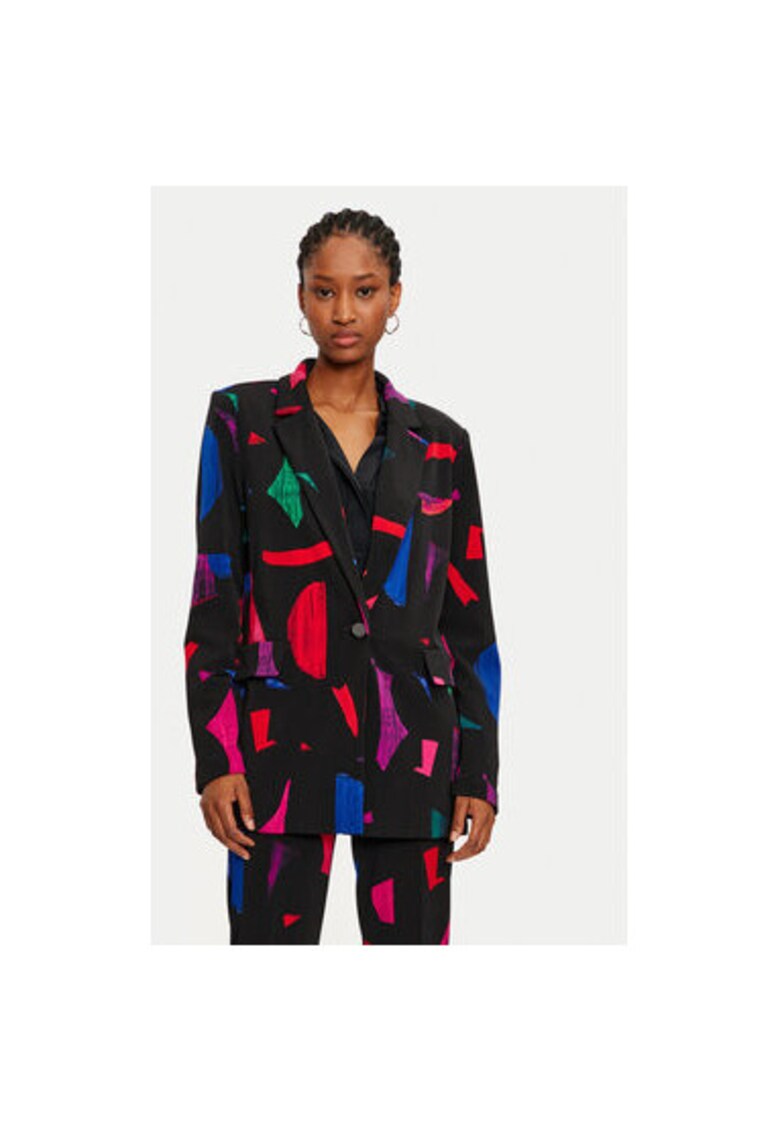 Sacou dama - 304286827 - Poliester - Multicolor