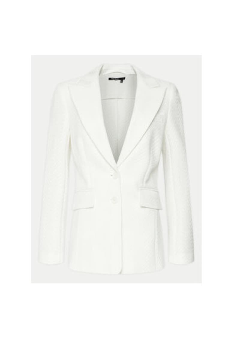 Sacou dama -  303698614 - Bumbac - Alb