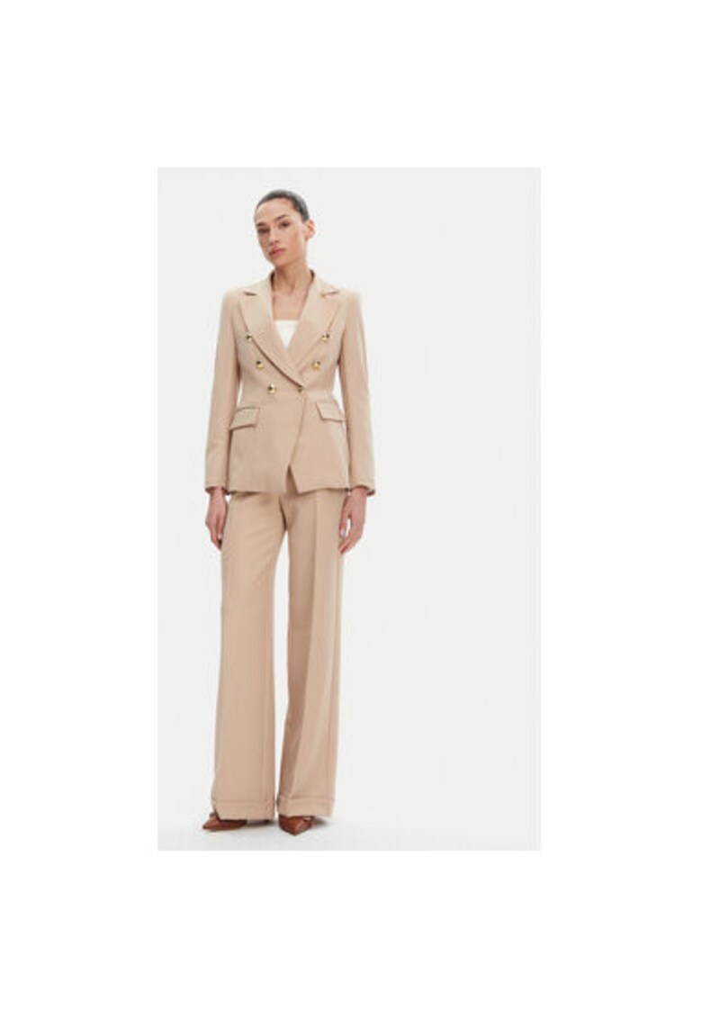 Sacou dama - 305388070 - Poliester - Bej