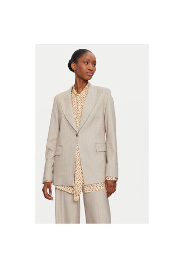 Sacou dama -  304865022 - Poliester/Viscoza - Bej