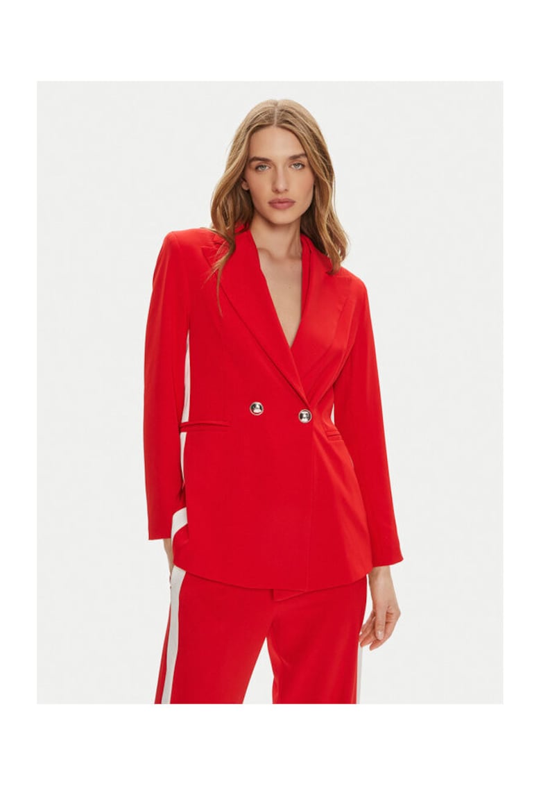 Sacou dama - 304444982 - Poliester - Negru - Negru