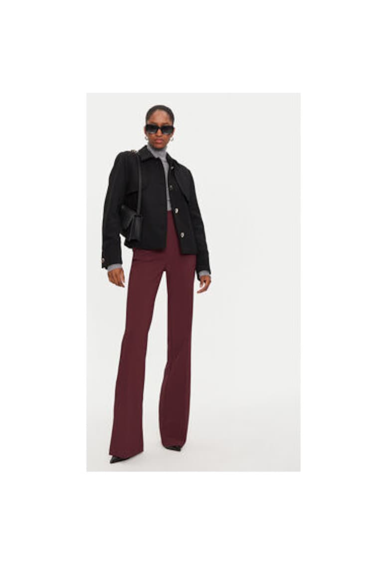Morgan Sacou dama - 304480478 - Poliester/Lana - Negru - Negru